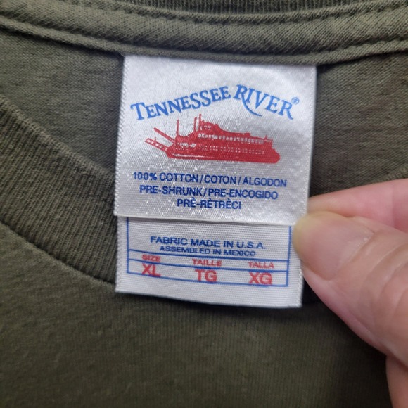 VTG James Taylor Oct Rd 2003 Tour Tshirt Mens XL Tennessee River Double Side USA - Picture 4 of 9